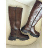Bottes hautes plates