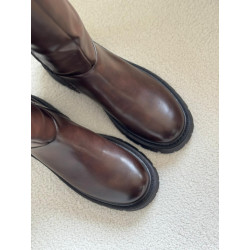 Bottes hautes plates